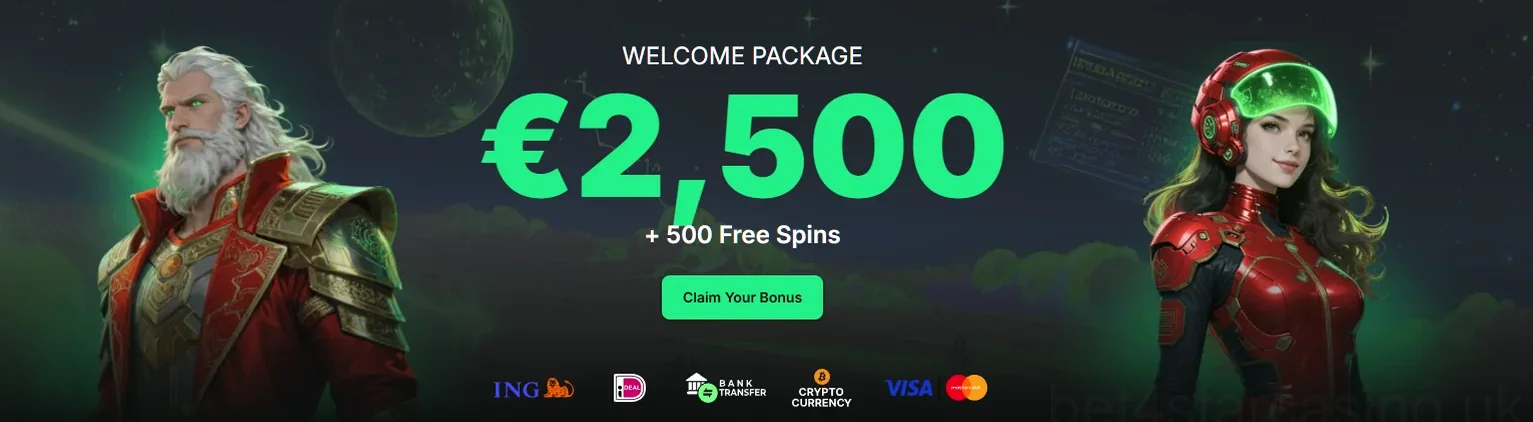 Bet4star Casino Welcome