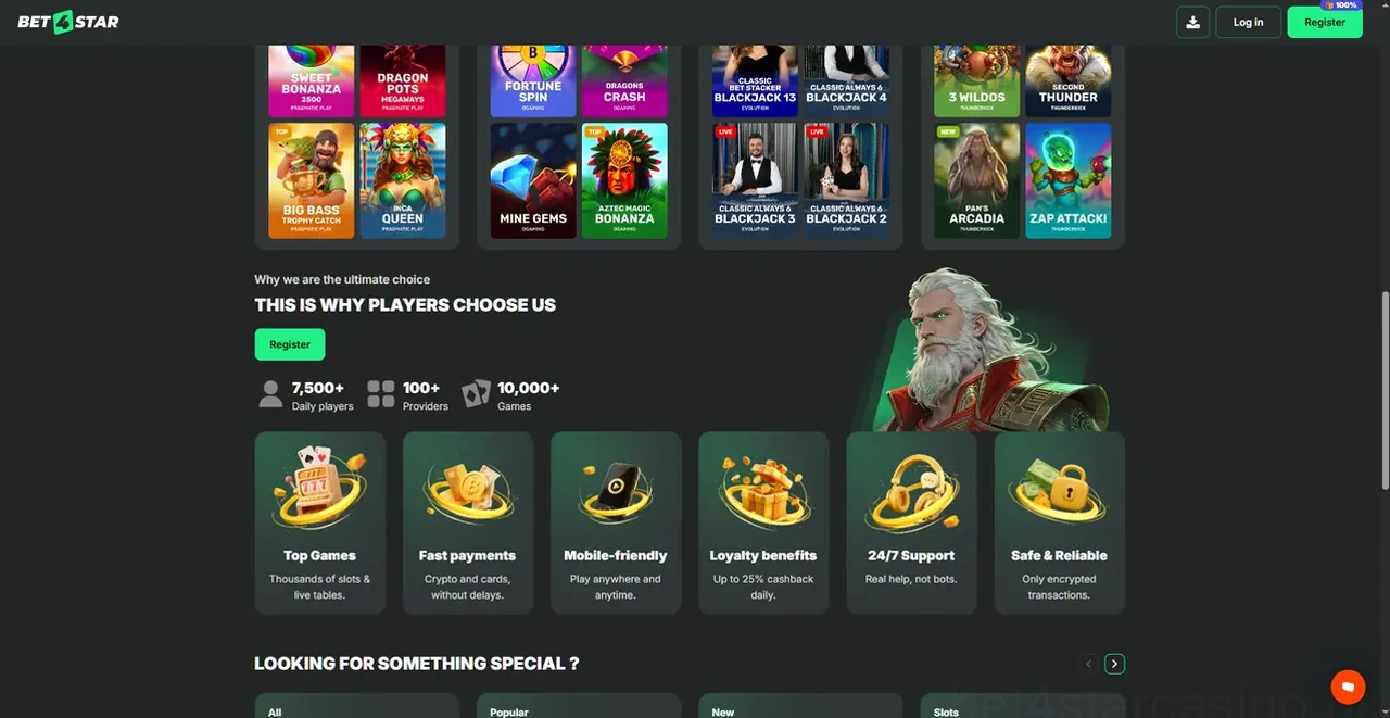 Bet4star Casino Casino